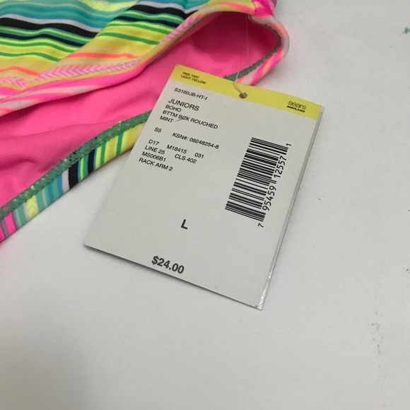 Joe Boxer Women’s Bikini Bottom Size L Multicolor - Picture 3 of 16